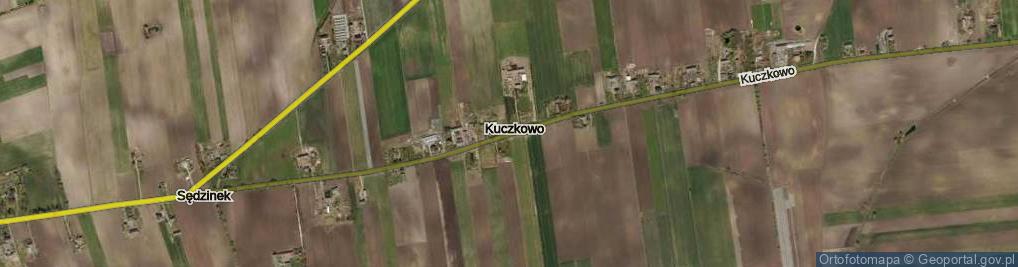 Zdjęcie satelitarne Kuczkowo ul.