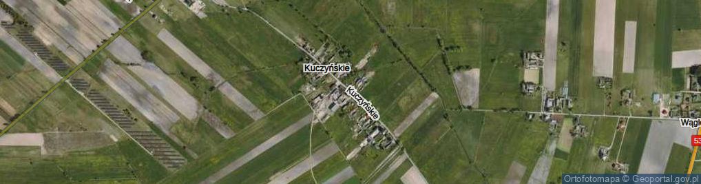 Zdjęcie satelitarne Kuczyńskie ul.