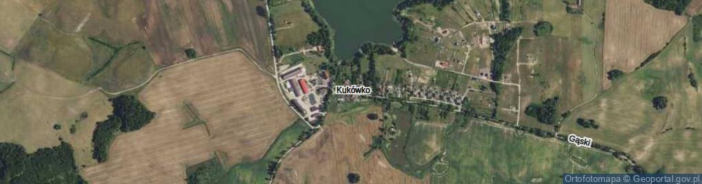 Zdjęcie satelitarne Kukówko ul.