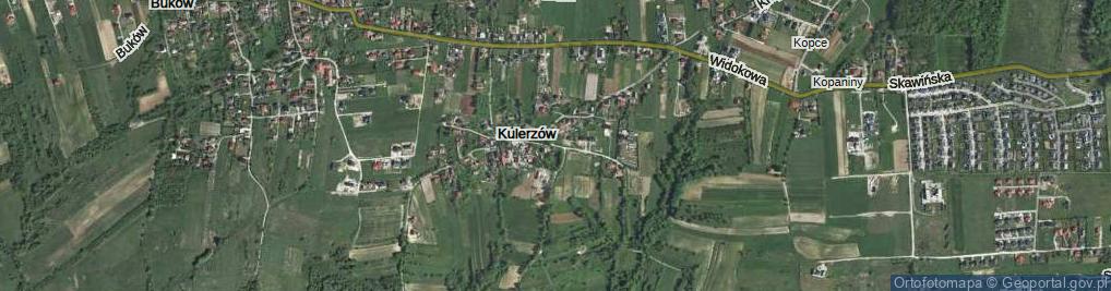 Zdjęcie satelitarne Kulerzów ul.