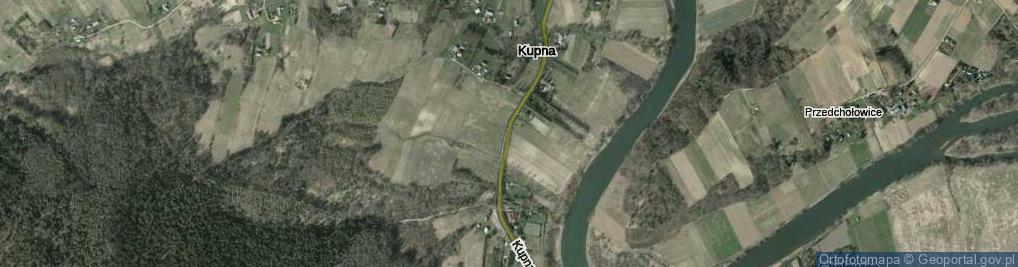 Zdjęcie satelitarne Kupna ul.