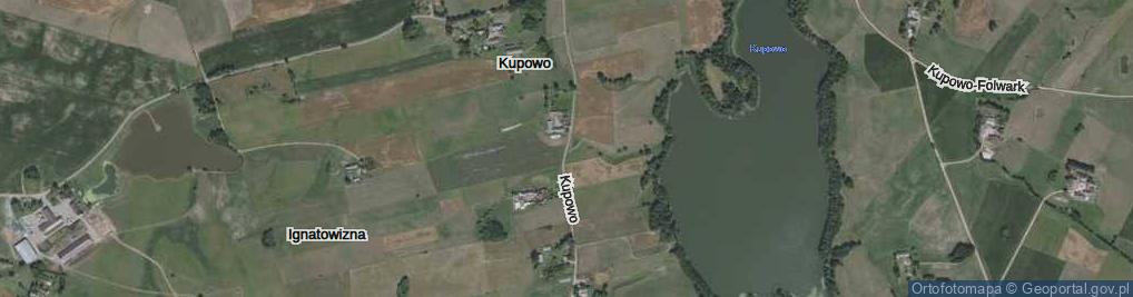 Zdjęcie satelitarne Kupowo ul.