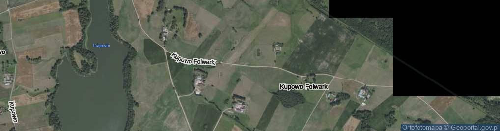 Zdjęcie satelitarne Kupowo-Folwark ul.