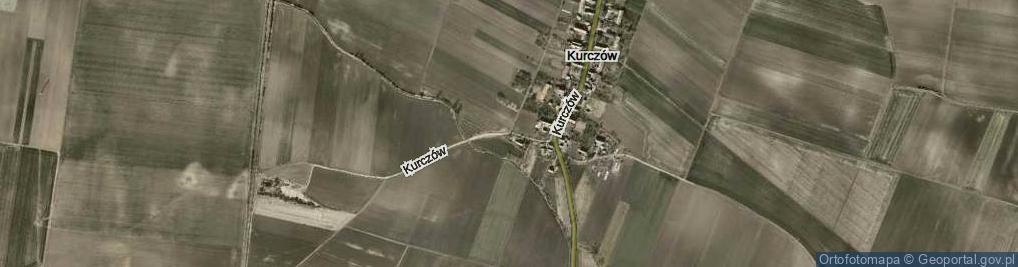 Zdjęcie satelitarne Kurczów ul.