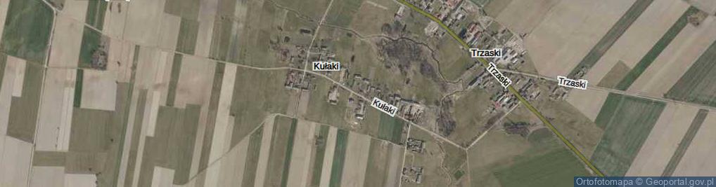 Zdjęcie satelitarne Kułaki ul.