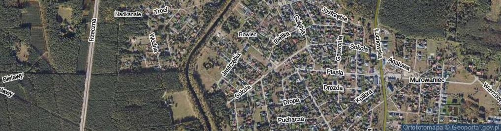 Zdjęcie satelitarne Kukułcza ul.