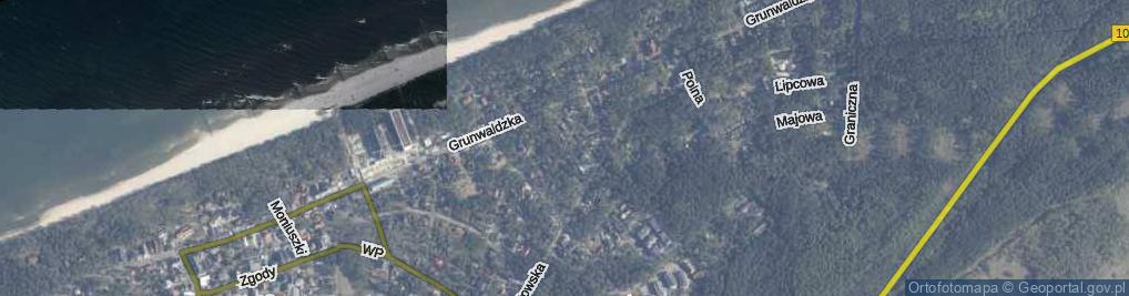 Zdjęcie satelitarne Kujawska ul.