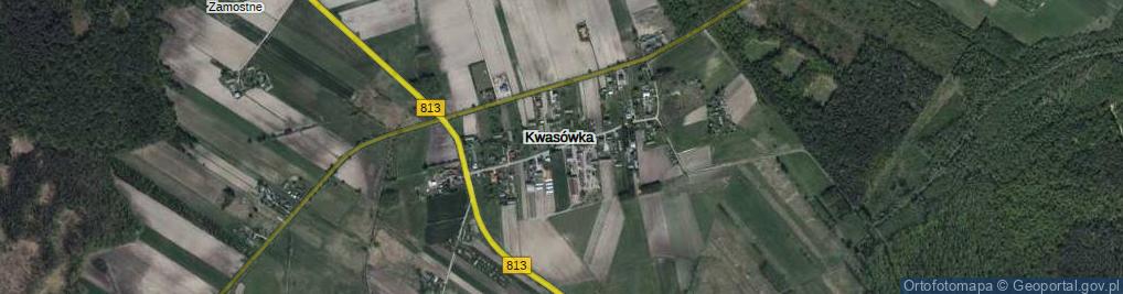 Zdjęcie satelitarne Kwasówka ul.