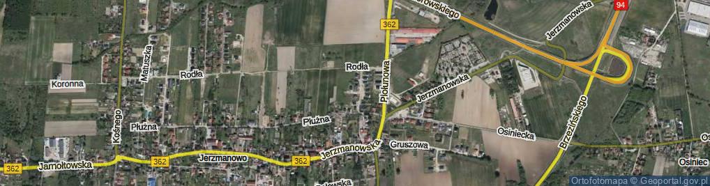 Zdjęcie satelitarne Kwoczka Pawła ul.