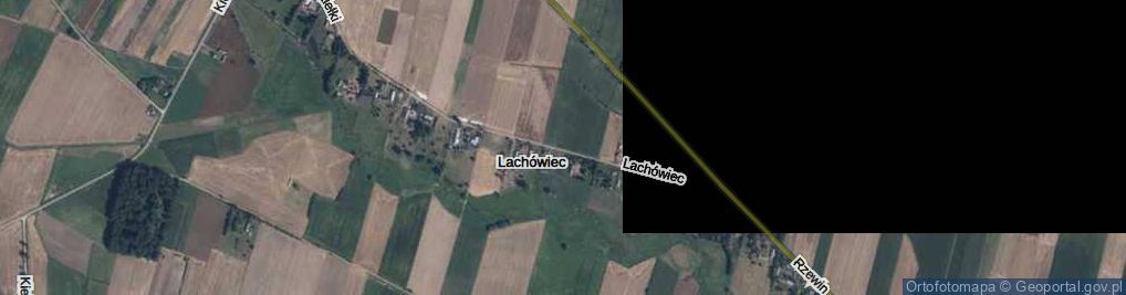 Zdjęcie satelitarne Lachówiec ul.