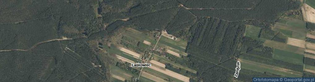 Zdjęcie satelitarne Laskowiec ul.
