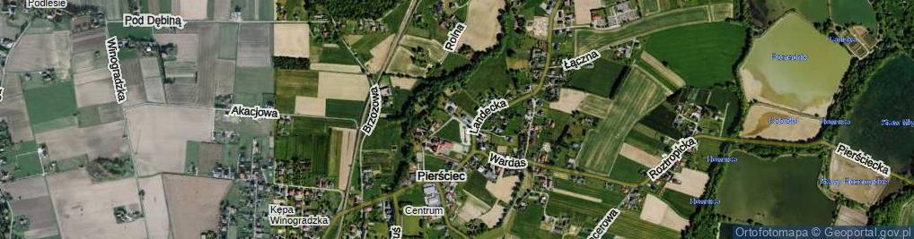 Zdjęcie satelitarne Langera Antoniego, ks. ul.