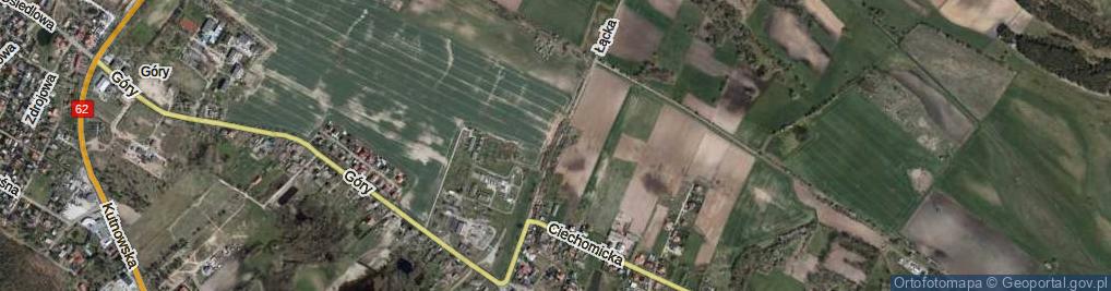 Zdjęcie satelitarne Łącka ul.