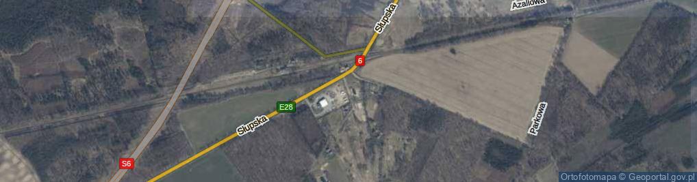 Zdjęcie satelitarne Łąkowa ul.