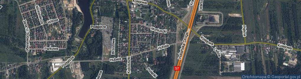 Zdjęcie satelitarne Langiewicza Mariana, gen. ul.