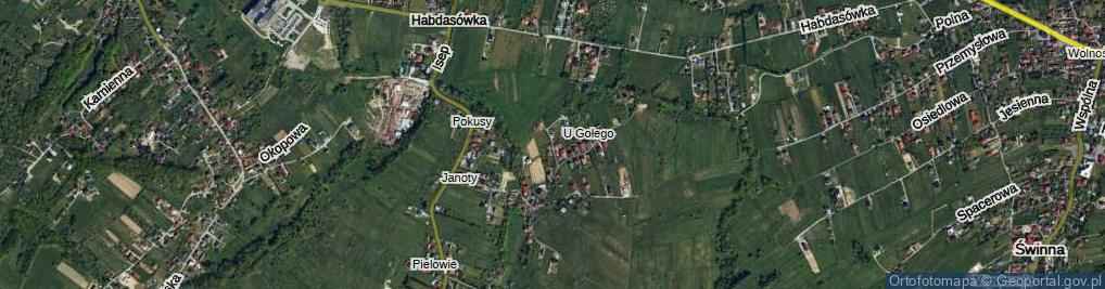 Zdjęcie satelitarne Łąkowa ul.
