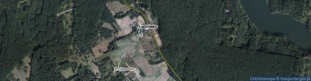 Zdjęcie satelitarne Ładnówko ul.