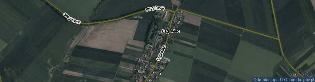 Zdjęcie satelitarne Łagowiec ul.