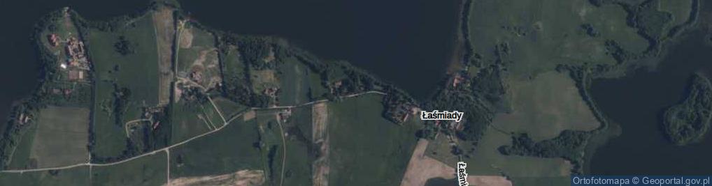 Zdjęcie satelitarne Łaśmiady ul.