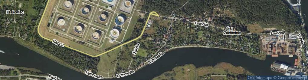 Zdjęcie satelitarne Łęczycka ul.