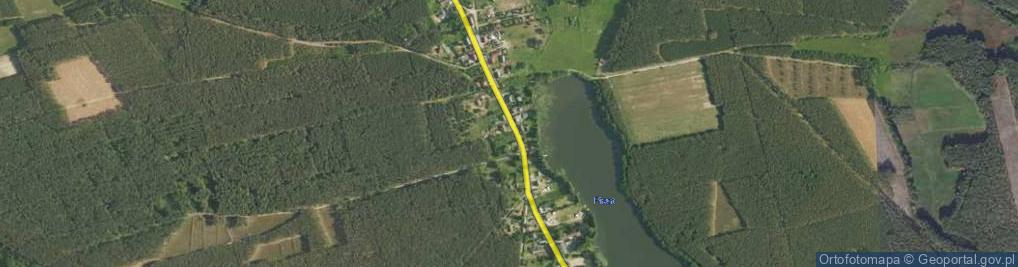 Zdjęcie satelitarne Leśnictwo Kwiejce ul.