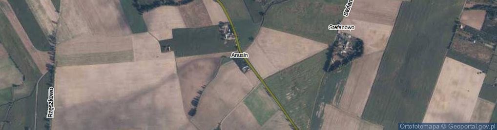 Zdjęcie satelitarne Leśnictwo Zielonagóra ul.