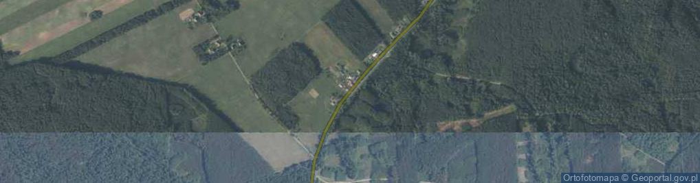 Zdjęcie satelitarne Leśnictwo Pępłówek ul.