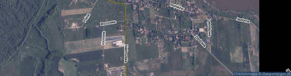 Zdjęcie satelitarne Leszczowa ul.