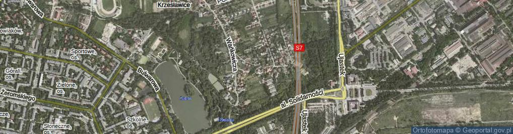 Zdjęcie satelitarne Łempickiego Stanisława ul.
