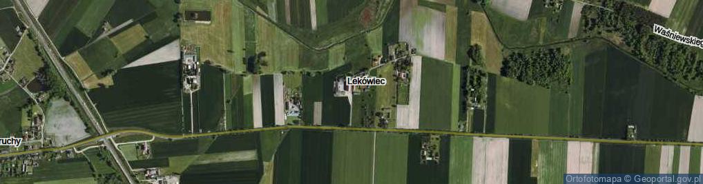 Zdjęcie satelitarne Lekówiec ul.