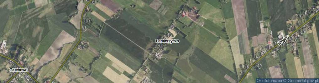 Zdjęcie satelitarne Lemierzycko ul.
