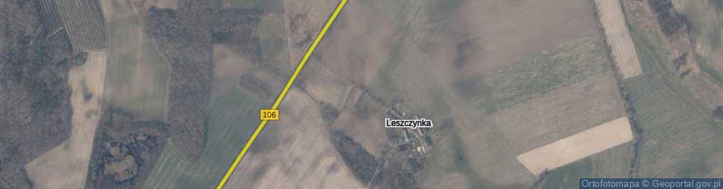 Zdjęcie satelitarne Leszczynka ul.