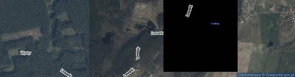 Zdjęcie satelitarne Lewark ul.