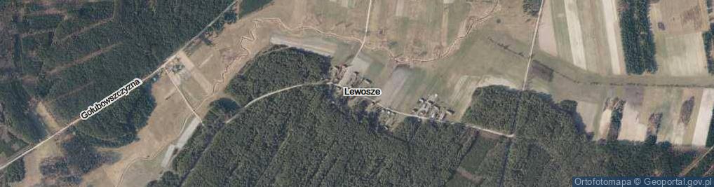 Zdjęcie satelitarne Lewosze ul.