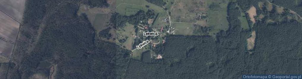 Zdjęcie satelitarne Lękwica ul.