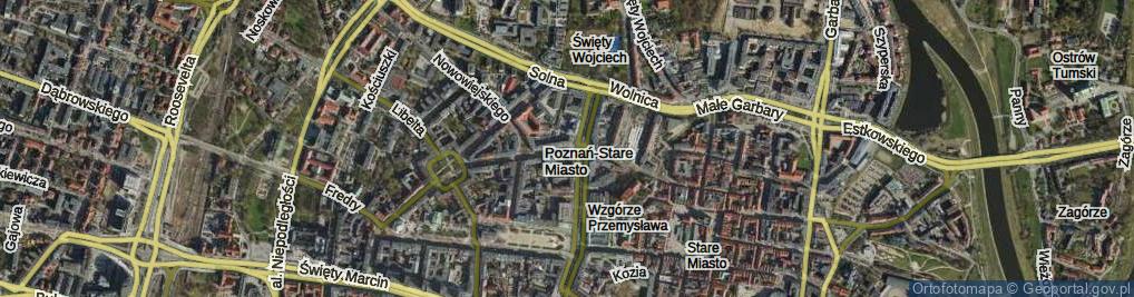 Zdjęcie satelitarne Lewandowskiej Janiny, por. ul.