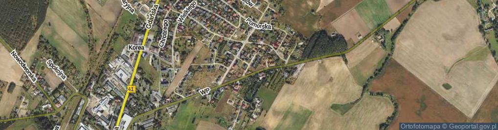 Zdjęcie satelitarne Leszka Czarnego ul.