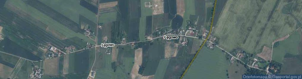 Zdjęcie satelitarne Łęgowo ul.