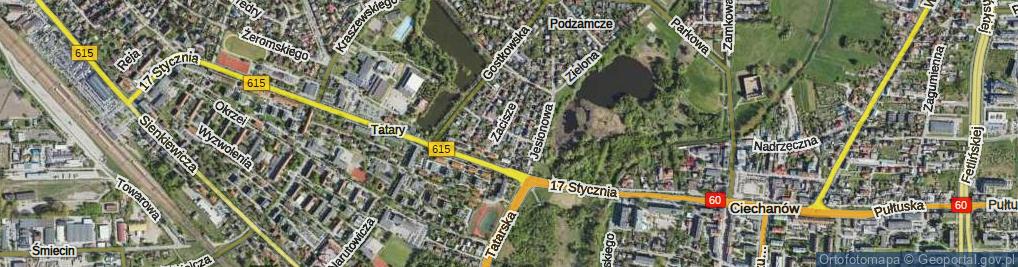 Zdjęcie satelitarne Lipowa ul.