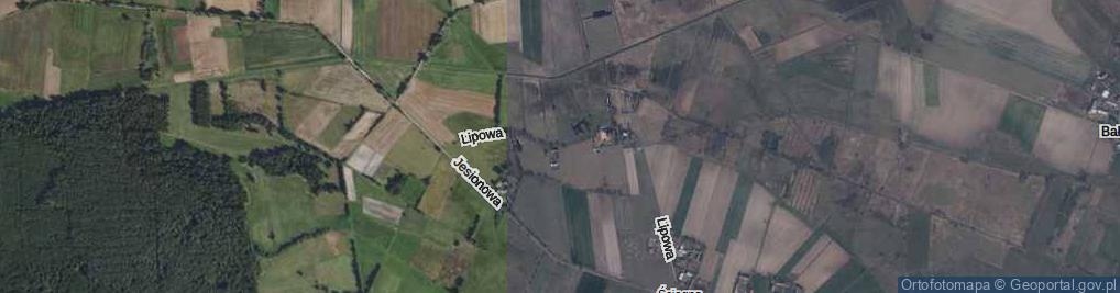 Zdjęcie satelitarne Ściegna ul.