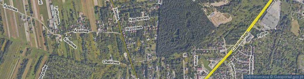 Zdjęcie satelitarne Lipowa ul.