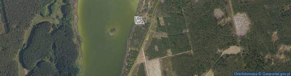 Zdjęcie satelitarne Lipa Tylna ul.
