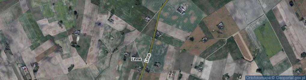 Zdjęcie satelitarne Linne ul.