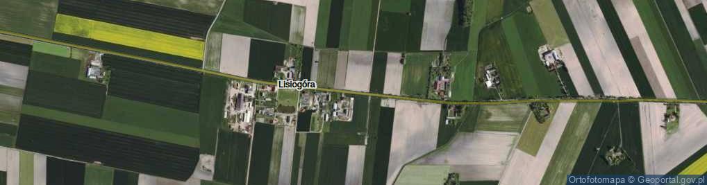 Zdjęcie satelitarne Lisiogóra ul.