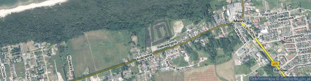 Zdjęcie satelitarne Lipowa ul.