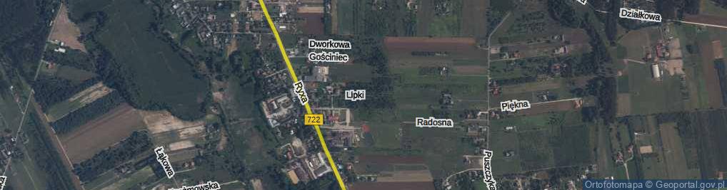 Zdjęcie satelitarne Lipki Franciszka, ks. ul.