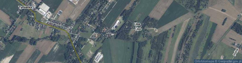 Zdjęcie satelitarne Lipa ul.