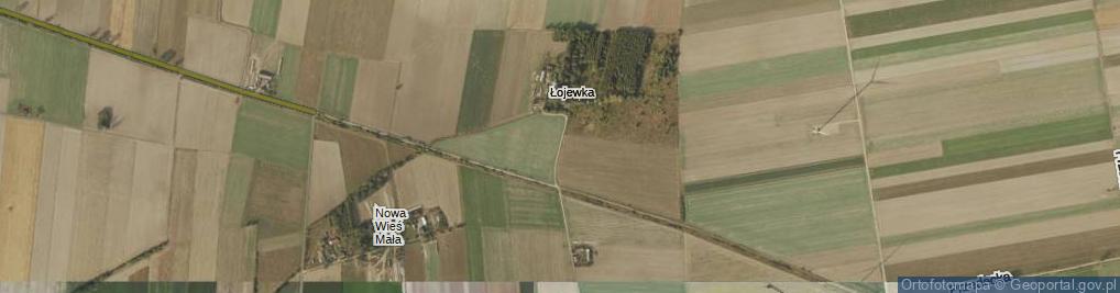 Zdjęcie satelitarne Łojewka ul.