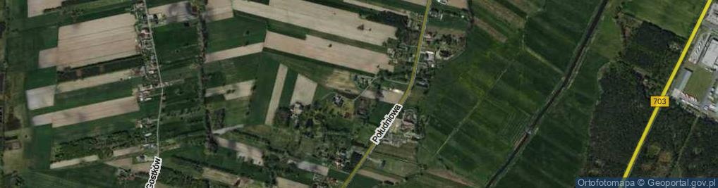Zdjęcie satelitarne Łowiecka ul.