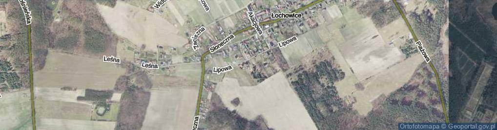Zdjęcie satelitarne Łochowice ul.